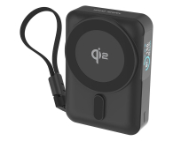 Mobile Origin 10000 mAh Qi2 TFT Display Semi-solid PB19 USB-C Cable Black - 1537914 - zdjęcie 2